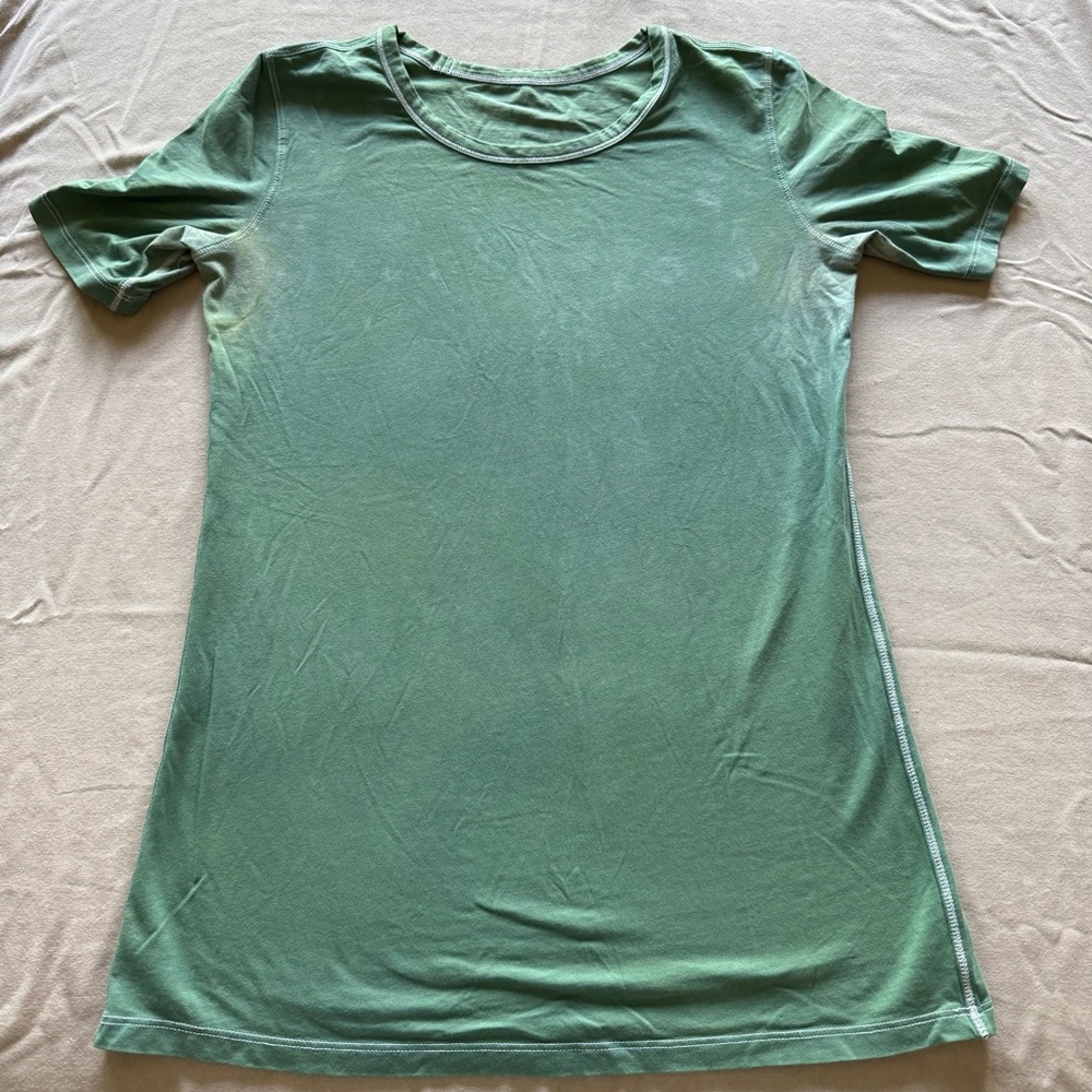 lululemon athletica Short Sleeve Tee in Sage Tie-Dye